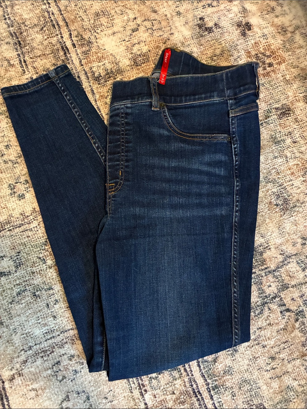 SPANX Dark Blue Women's Stretch Denim Jeans